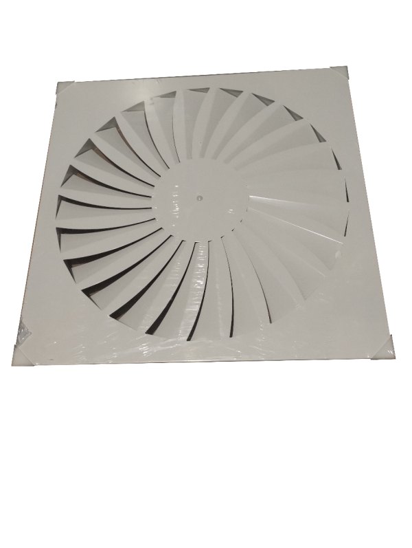 Anemostat kwadratowy wirowy SWR-500-0
