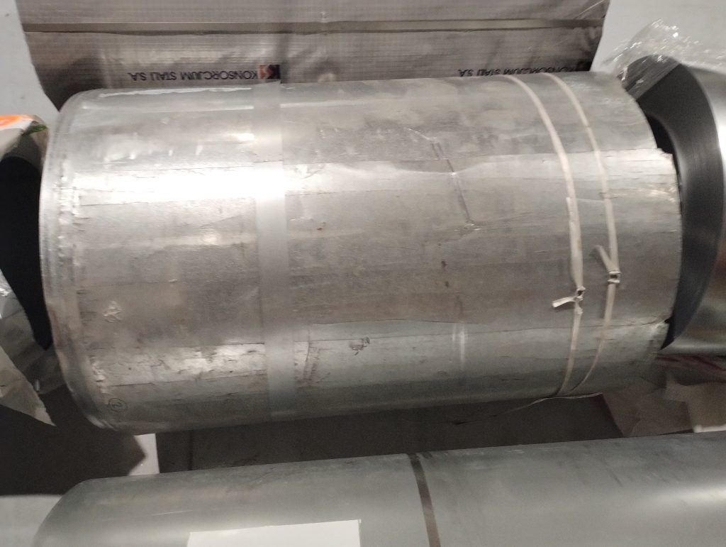 Krąg blachy stalowej ocynkowanej 3340 kg-1034043