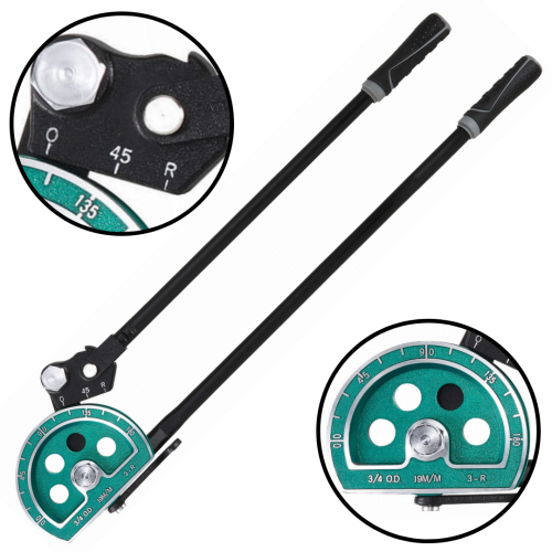 Giętarka ręczna 19mm (3/4") do rur ramieniowa QUICK ACTION BLACK DIAMOND