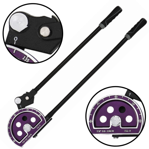 Giętarka ręczna 22mm (7/8") do rur ramieniowa QUICK ACTION BLACK DIAMOND