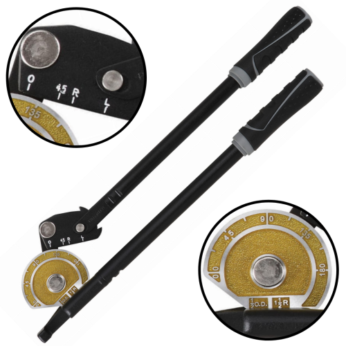 Giętarka ręczna 1/2" do rur ramieniowa QUICK ACTION BLACK DIAMOND