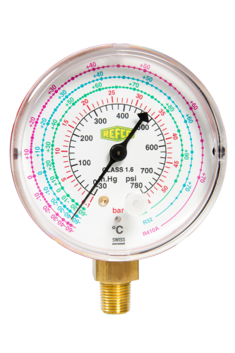 Manometr niskiego ciśnienia M2-250-DS-R407C REFCO