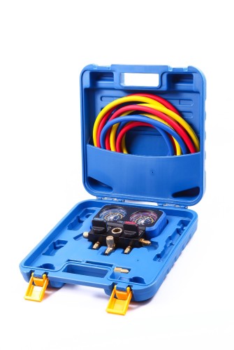 Zestaw podwójnych manometrów analogowych NAVTEK VRM2-B-0801