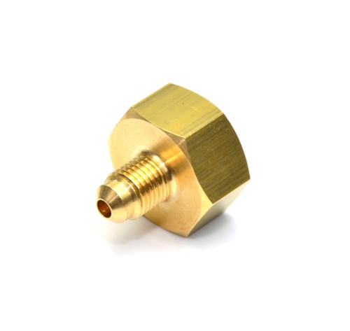 Redukcja do butli z azotem, adapter do butli azotowej W24,32x1/4"SAE