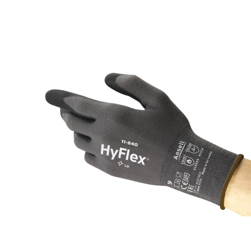 Rękawice powlekane nitryl ANSELL HYFLEX ESD-9 BLACK