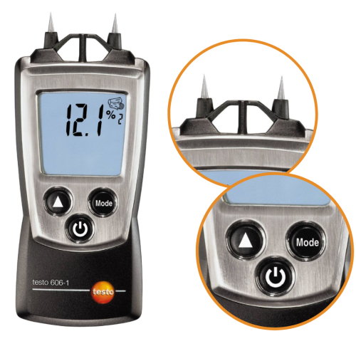Testo 606-1 - Miernik Wilgotności Materiałów Budowlanych