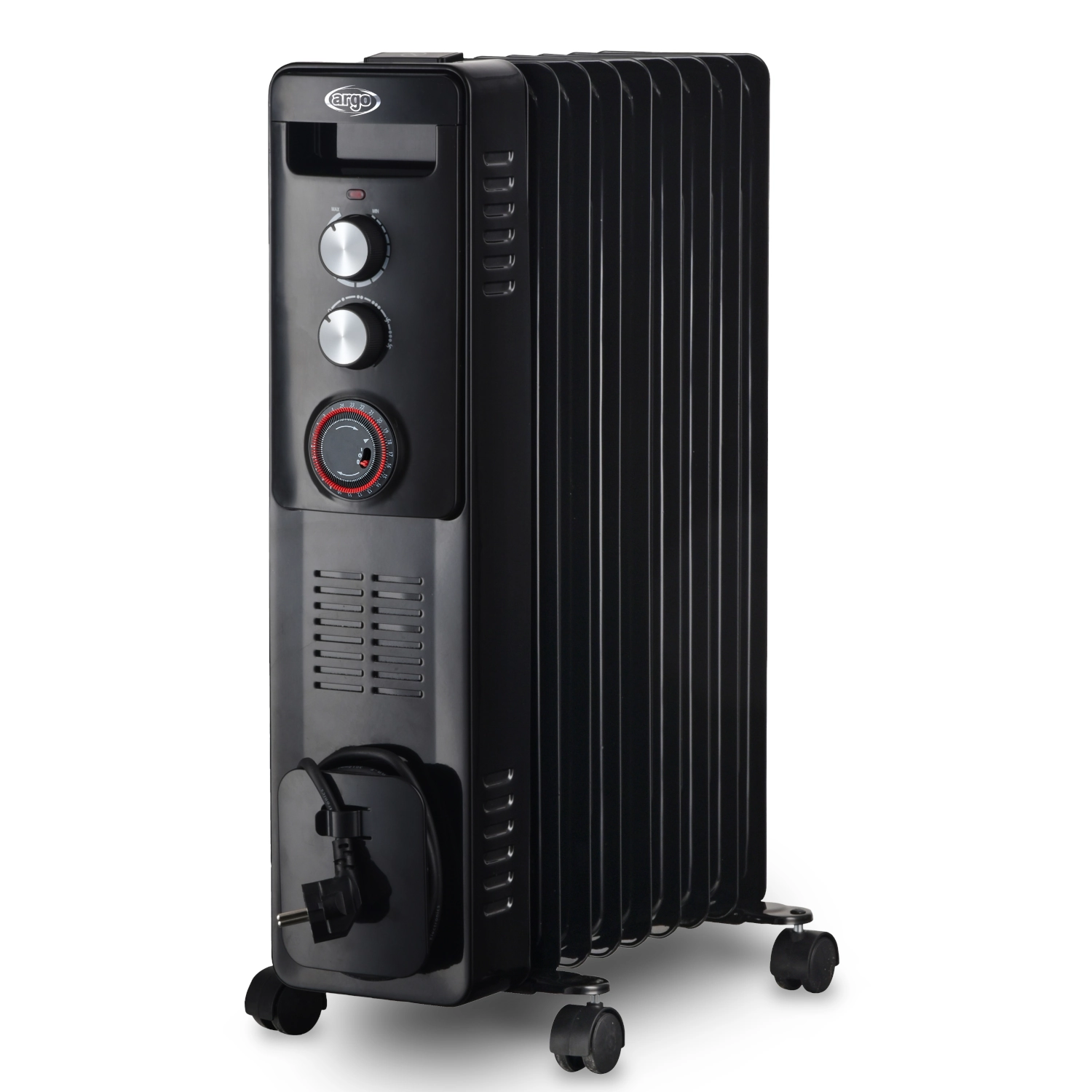 Grzejnik Olejowy Argo Warm Black TT 9 - obrazek 1