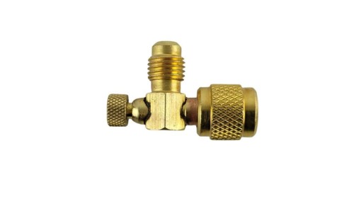 Zawór kątowy serwisowy odcinający ITE MV-5050 1/4"x1/4" SAE