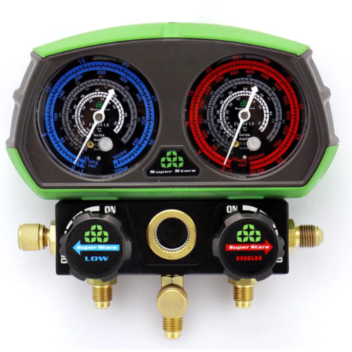 Zestaw manometrów SUPER STARS ST-B268-R41060 R410A, R32, R407C i R134A