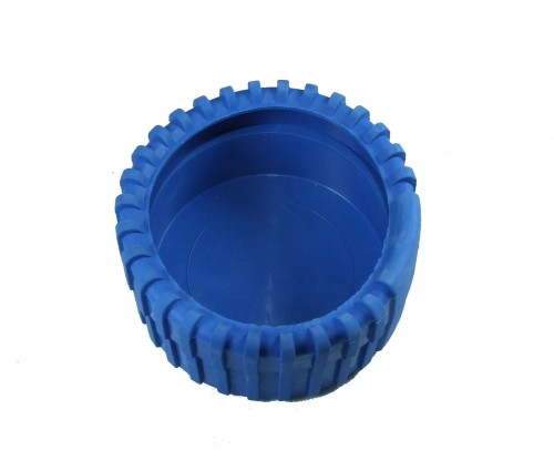 Osłona gumowa manometru 60 mm, zabezpieczenie, niebieska
