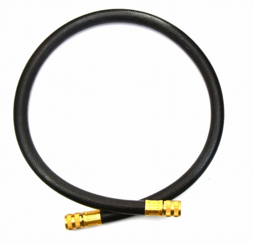 Wąż serwisowy (napełniający)  3/8 " SAE 90cm czarny