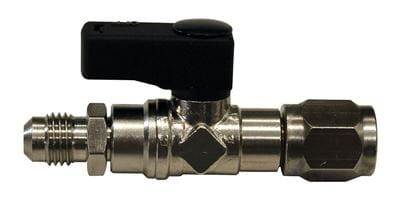 Zawór redukcyjny do małych butli R32 1/4"M SAE x 1/2 ACME Ż lewy gwint