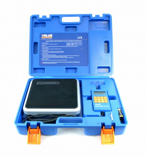 Waga chłodnicza elektroniczna, do chłodnictwa i klimatyzacji VALUE VES-100A do 100kg