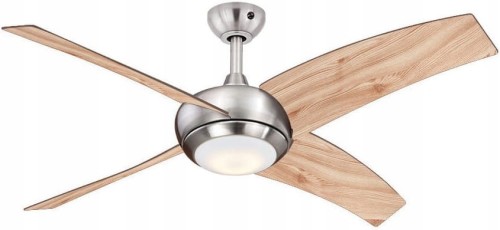 Wentylator sufitowy BOREALIS LED z pilotem, sosna