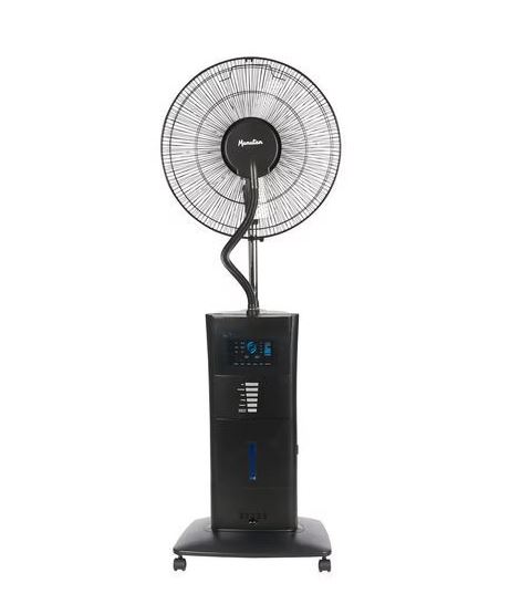Mobilny wentylator stojakowy z nawilżaczem, 40 cm, 100 W